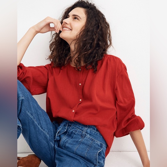 Madewell Meadow Shirt - Picture 1 of 9